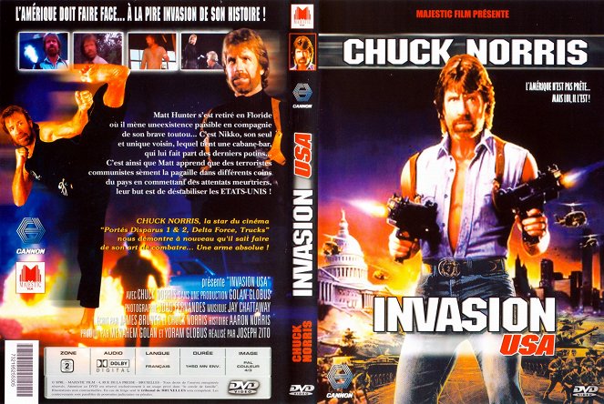 Invasion U.S.A. - Covers