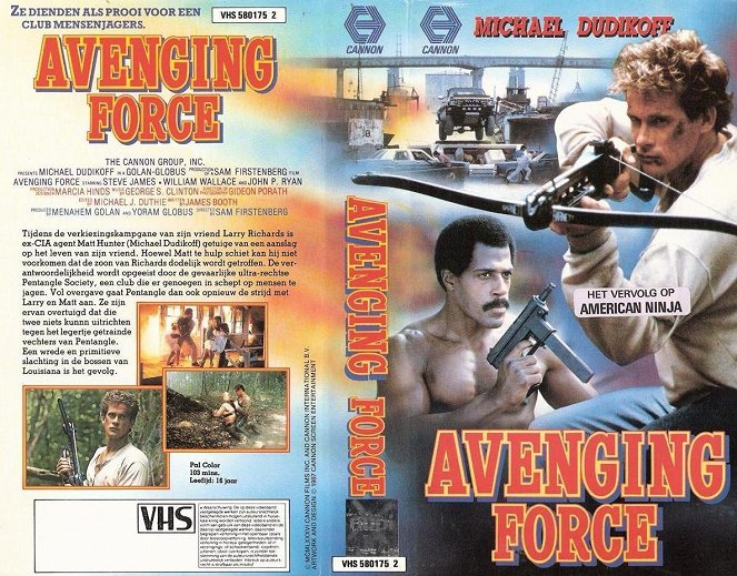 Avenging Force - Okładki
