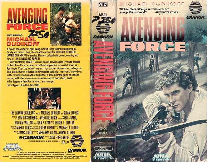 Avenging Force - Covers