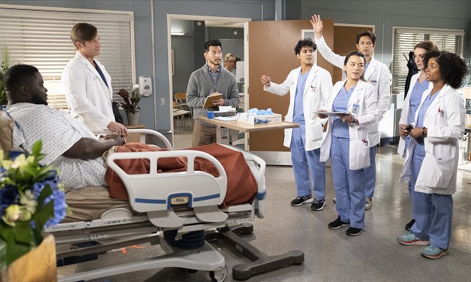Grey's Anatomy - All Star - Van film - Chris Carmack, Niko Terho, Midori Francis, Harry Shum Jr., Adelaide Kane, Alexis Floyd