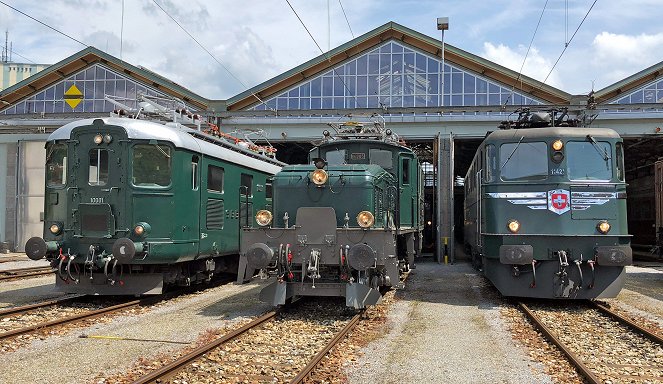 Eisenbahn-Romantik - Mit dem Läufelfingerli durch den Schweizer Jura - Filmfotók