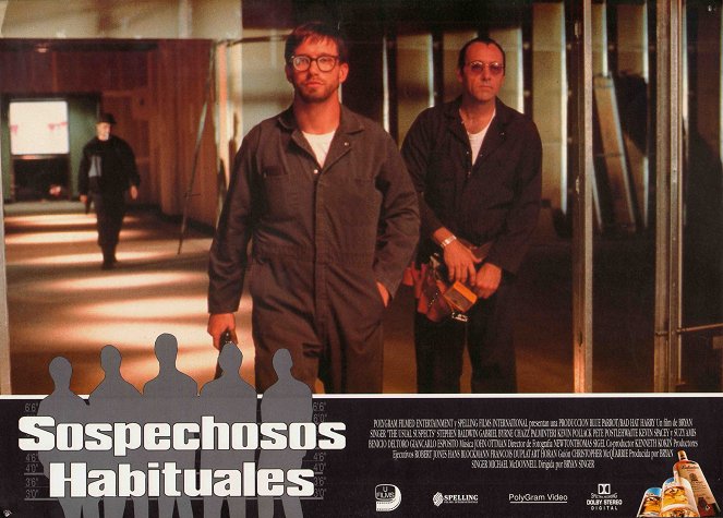 The Usual Suspects - Lobbykaarten - Stephen Baldwin, Kevin Spacey