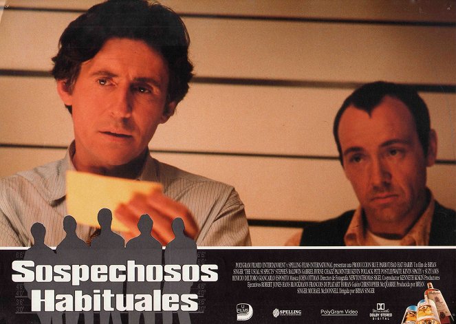 The Usual Suspects - Lobbykaarten - Gabriel Byrne, Kevin Spacey