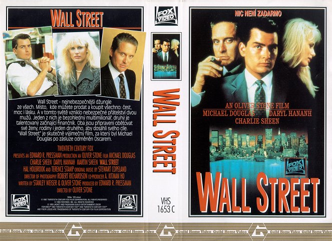 Wall Street - Carátulas