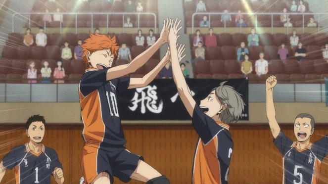 Haikyu!! Los ases del vóley - Senpai no džicurjoku - De la película