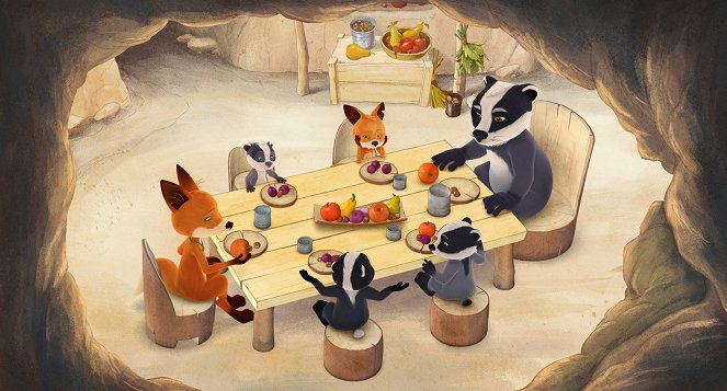 The Fox-Badger Family - Nuit tranquille pour Roussette - Photos