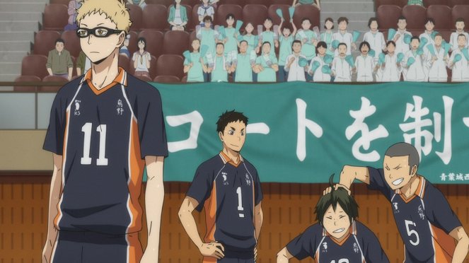 Haikyu!! Los ases del vóley - Moto okubyōmono no tatakai - De la película