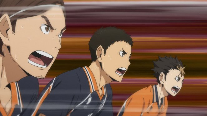 Haikyu!! Los ases del vóley - Moto okubyōmono no tatakai - De la película