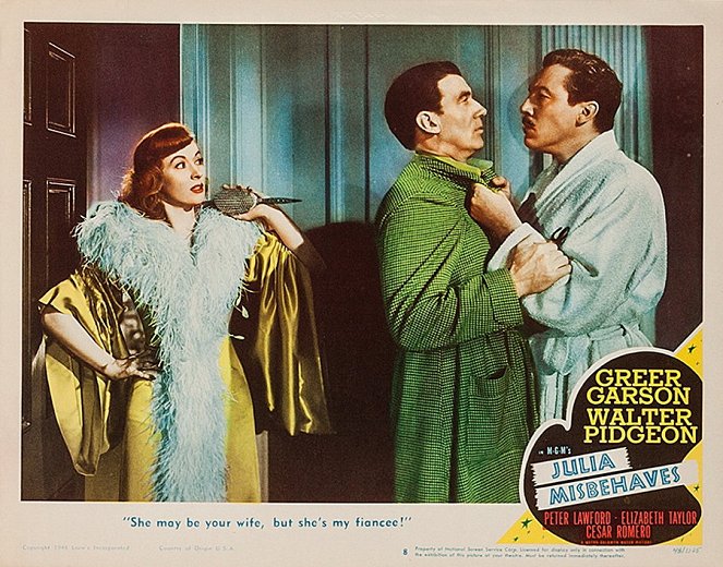 Julia Misbehaves - Lobby Cards