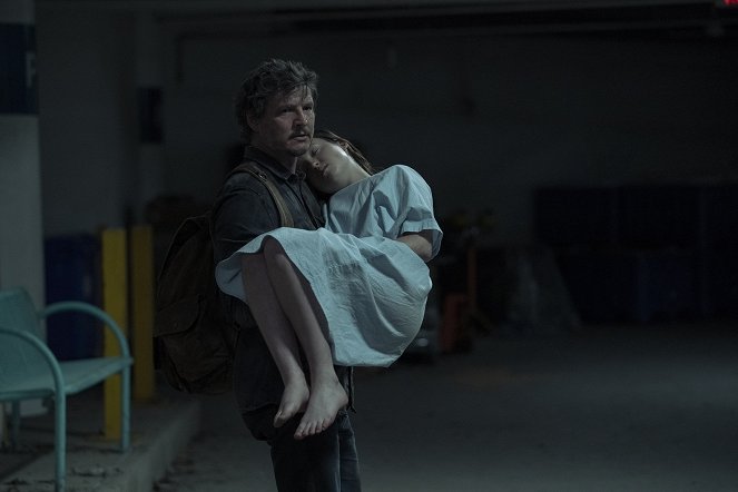 The Last of Us - Look for the Light - Van film - Pedro Pascal, Bella Ramsey
