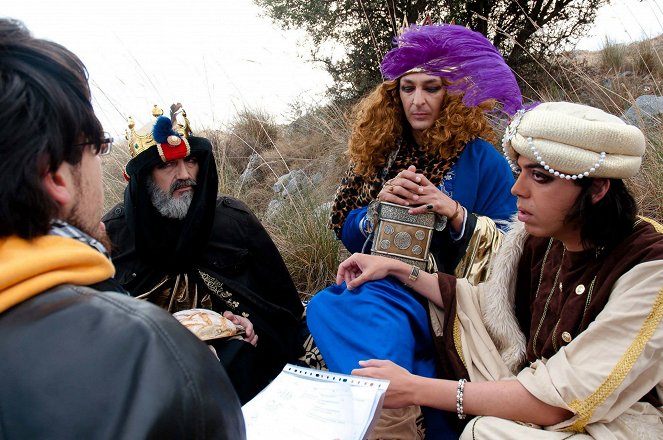 Oro, incienso y mirra - Tournage - Eduardo Duro, Antonio Martín, Adrián López