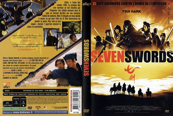 Seven Swords - Couvertures