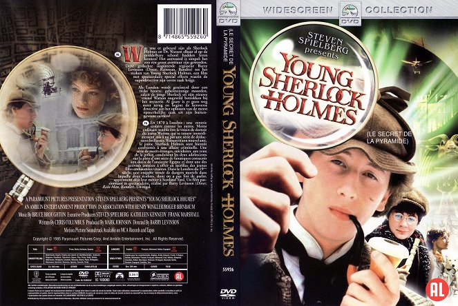 Ifjú Sherlock Holmes és a félelem piramisa - Borítók