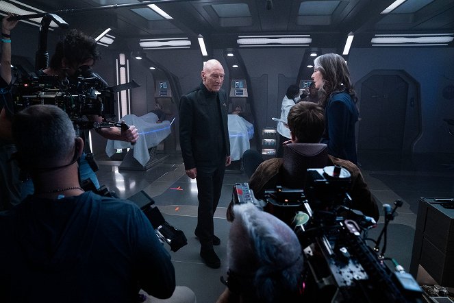 Star Trek: Picard - Toivoton tilanne - Kuvat kuvauksista - Patrick Stewart