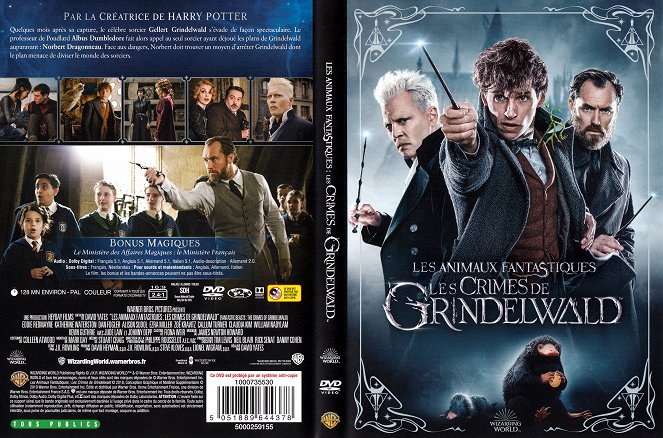 Les Animaux fantastiques : Les crimes de Grindelwald - Couvertures