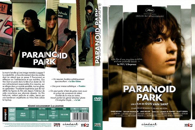 Paranoid Park - Okładki