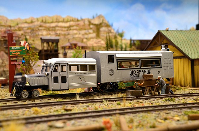 Eisenbahn-Romantik - Vom Bockerl in Bayern in den Wilden Westen – Zwei Modellbahnen auf zwei Kontinenten - Filmfotos