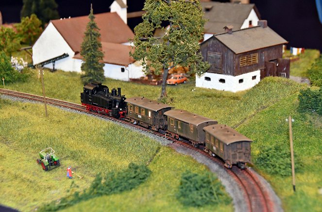 Eisenbahn-Romantik - Vom Bockerl in Bayern in den Wilden Westen – Zwei Modellbahnen auf zwei Kontinenten - Filmfotos