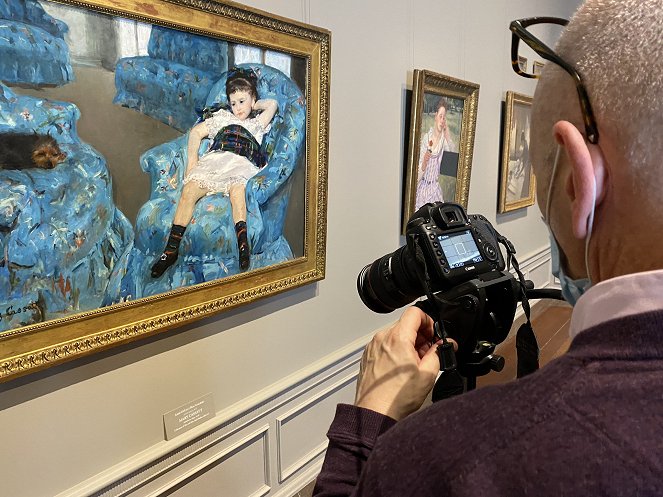 EOS: Mary Cassatt – malba moderní ženy - Z nakrúcania