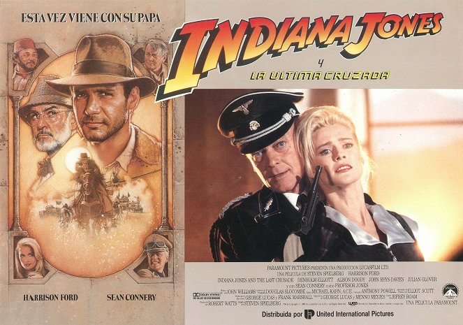 Indiana Jones et la Dernière Croisade - Cartes de lobby - Alison Doody