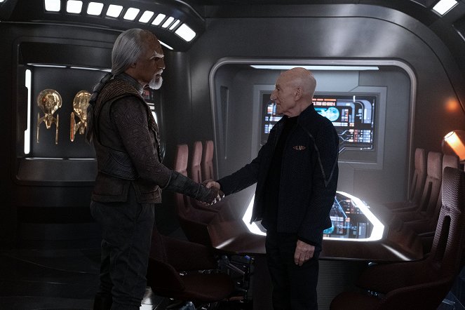 Star Trek: Picard - The Bounty - Photos - Michael Dorn, Patrick Stewart
