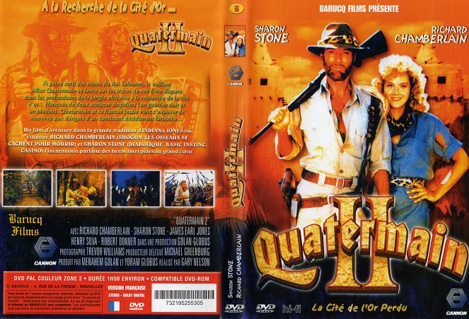 Quatermain II - Auf der Suche nach der geheimnisvollen Stadt - Covers