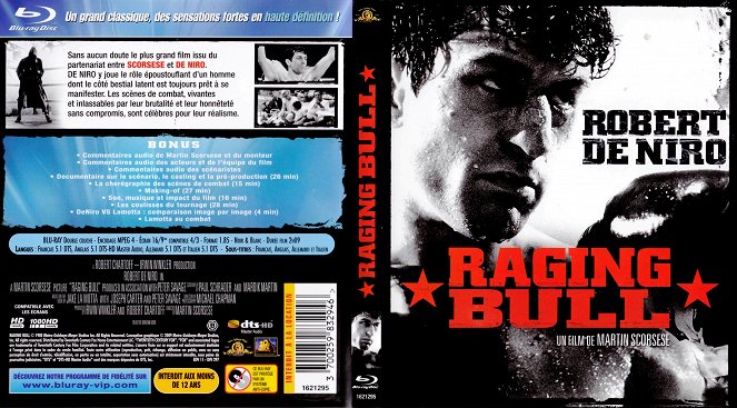 Raging Bull - Couvertures