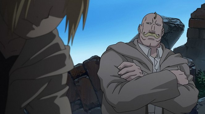 Fullmetal Alchemist: Bratrství - Zpupná dlaň slabého člověka - Z filmu