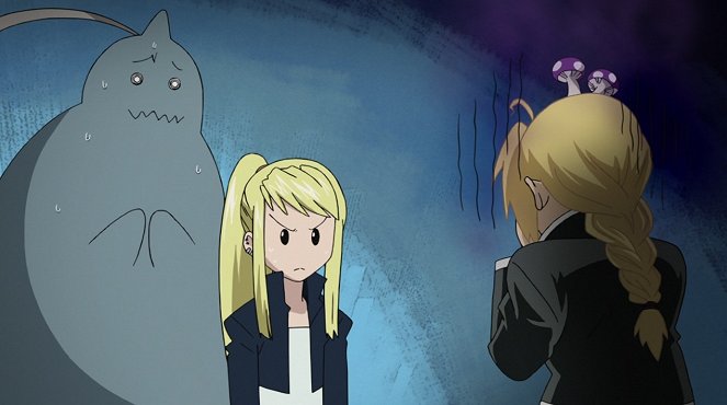 Fullmetal Alchemist: Bratrství - Bláznův pokrok - Z filmu