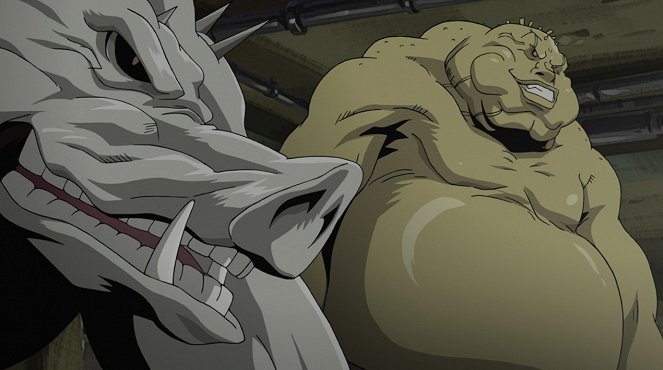 Fullmetal Alchemist: Bratrství - Střetnutí v Baschoolu - Z filmu