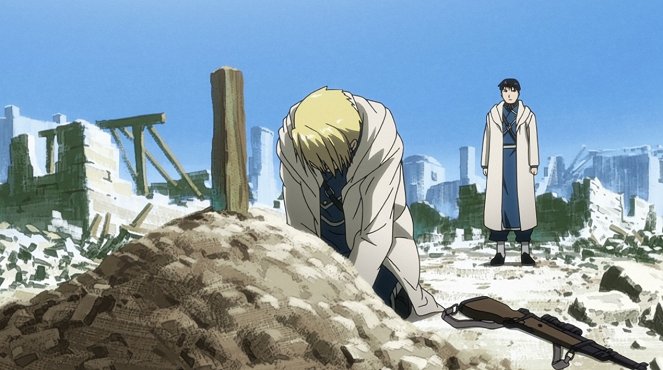 Fullmetal Alchemist: Bratrství - Za zuřivými plameny - Z filmu