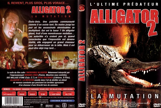 Alligator II : La mutation - Couvertures