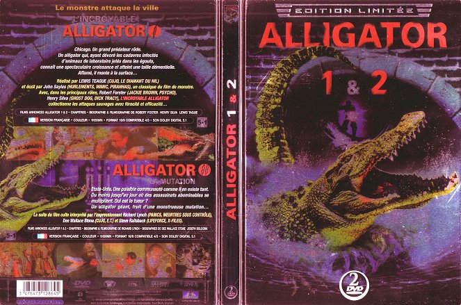 Alligator II: The Mutation - Covers