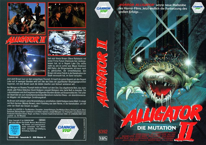 Alligator II: The Mutation - Capas