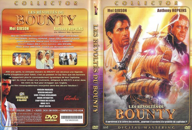 Bounty - kapina laivalla - Coverit