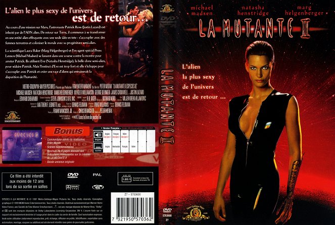 La Mutante II - Couvertures