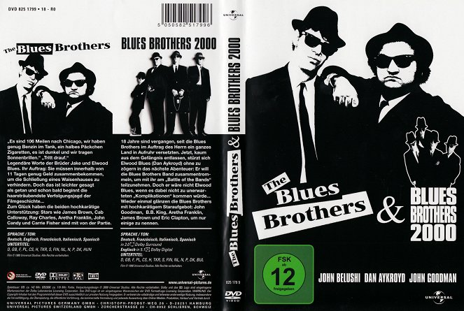 Blues Brothers 2000 - Okładki