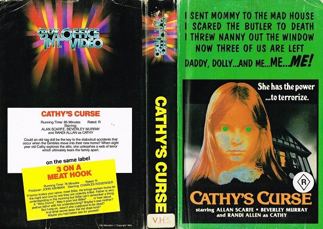 La venganza de Cathy - Carátulas