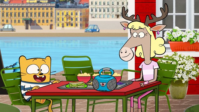 The Ollie & Moon Show - Season 2 - Ravioli violet et tartine bleue en Finlande - Photos