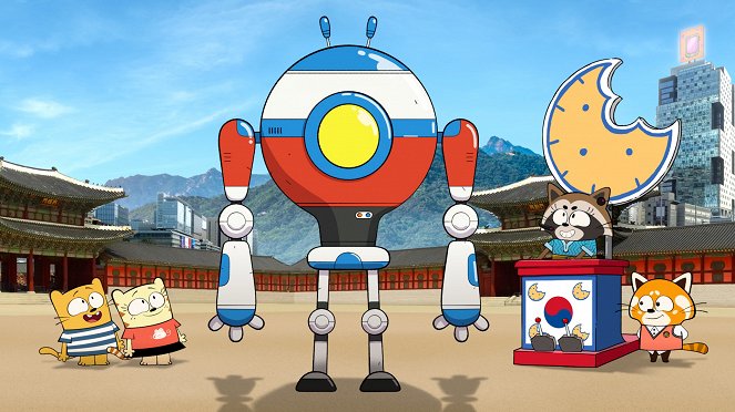 Ollie & Moon - Season 2 - Défis et biscuits en Corée - Van film