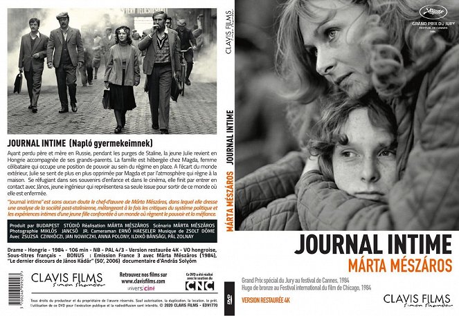 Journal intime - Couvertures