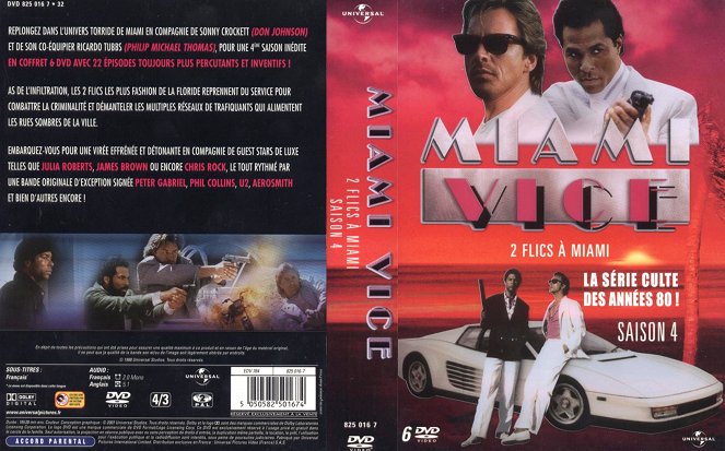 Miami Vice - Season 4 - Borítók