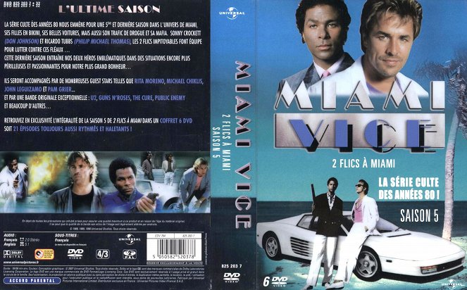 Miami Vice - Season 5 - Covers