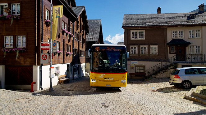 Mit dem Postauto durch die Schweiz - Mit dem Postauto über den Gotthardpass - Z filmu