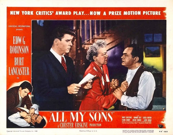 All My Sons - Lobby Cards