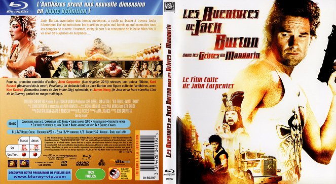 Les Aventures de Jack Burton dans les griffes du Mandarin - Couvertures