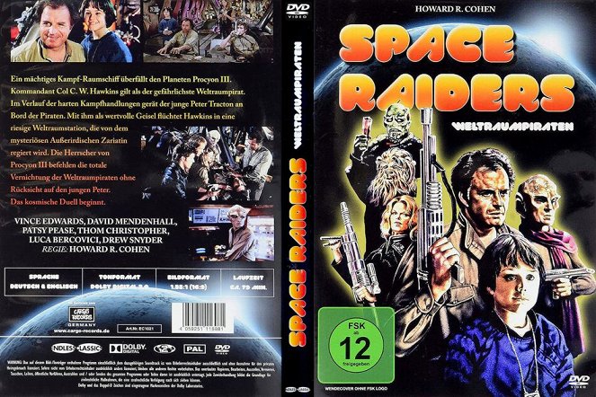 Space Raiders - Covers