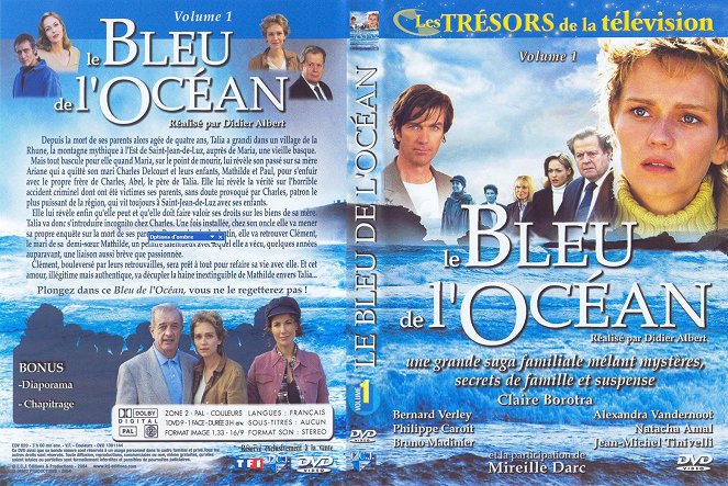 Le Bleu de l'océan - Borítók