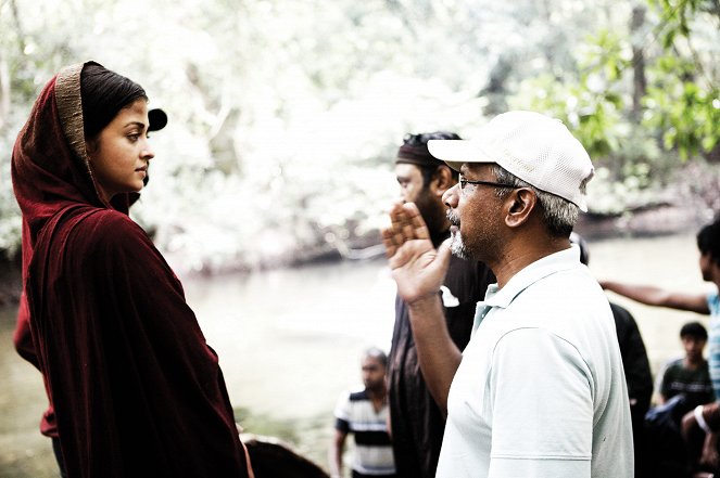 Raavan - Del rodaje - Aishwarya Rai Bachchan, Mani Ratnam