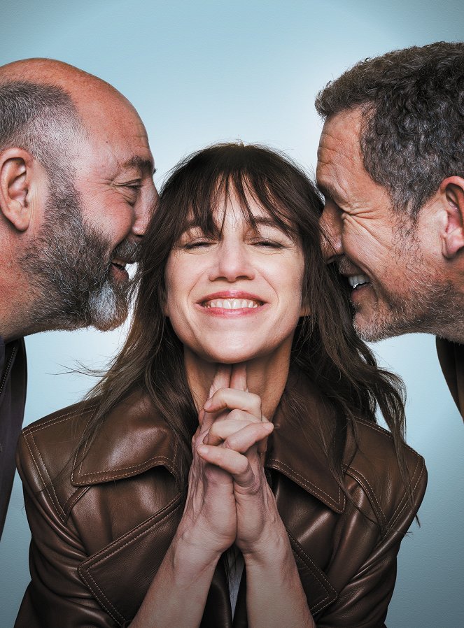 Voll ins Leben - Werbefoto - Kad Merad, Charlotte Gainsbourg, Dany Boon